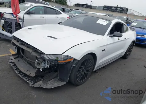 2018 Ford Mustang Gt Premium z USA, uszkodzony, nr VIN 1FA6P8CF2J5146611